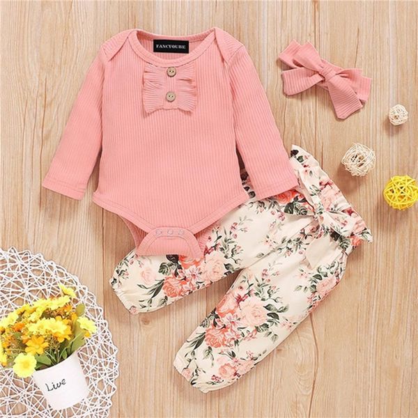 2pcs baby girl clothes set fashion autumn long sleeve solid color romper floral print pants infant outfits 1021, White
2pcs baby girl clothes set fashion autumn long sleeve solid color romper floral print pants infant outfits 1021, White