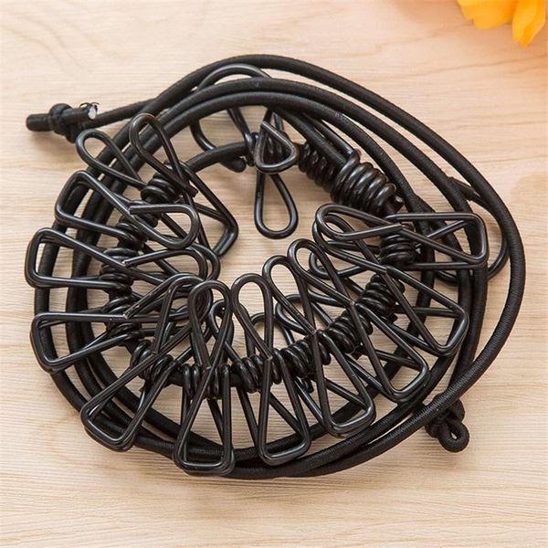 new portable windproof clothesline hanger drying rack clothes hanging rope line travel clothespins with 12 clips
new portable windproof clothesline hanger drying rack clothes hanging rope line travel clothespins with 12 clips
