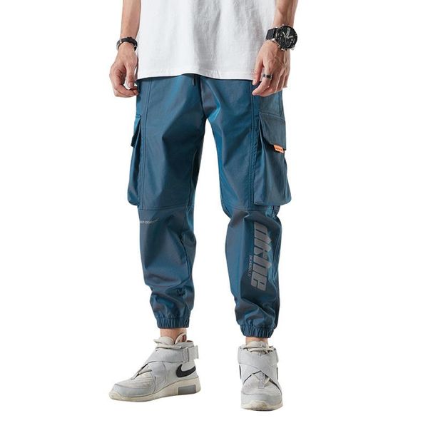 men's pants hip hop cargo men fashion harajuku harem pant streetwear casual joggers sweatpant multi-pocket tie feet, Black
men's pants hip hop cargo men fashion harajuku harem pant streetwear casual joggers sweatpant multi-pocket tie feet, Black