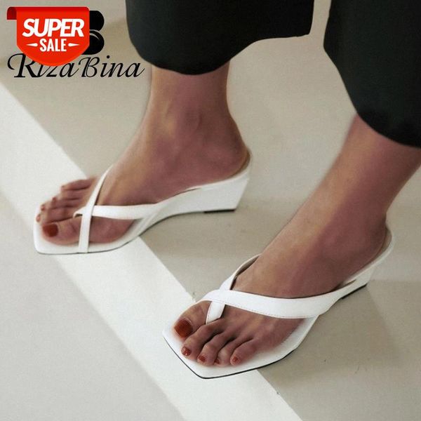 rizabina women sandals new design flat high heels slippers for ladies good quality genuine leather fashion footwear size 32-40 #nm9n, Black
rizabina women sandals new design flat high heels slippers for ladies good quality genuine leather fashion footwear size 32-40 #nm9n, Black