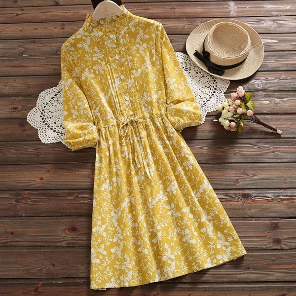 2020spring summer women japanese preppy style cute dress elegant chiffon mori girl dress print pleated floral cotton linen1, Black;gray
2020spring summer women japanese preppy style cute dress elegant chiffon mori girl dress print pleated floral cotton linen1, Black;gray