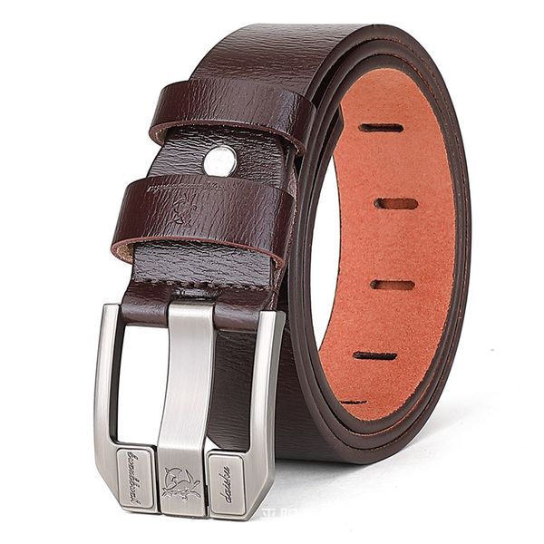 men's single loop pin buckle casual versatile leather pants belt korean version, Black;brown
men's single loop pin buckle casual versatile leather pants belt korean version, Black;brown