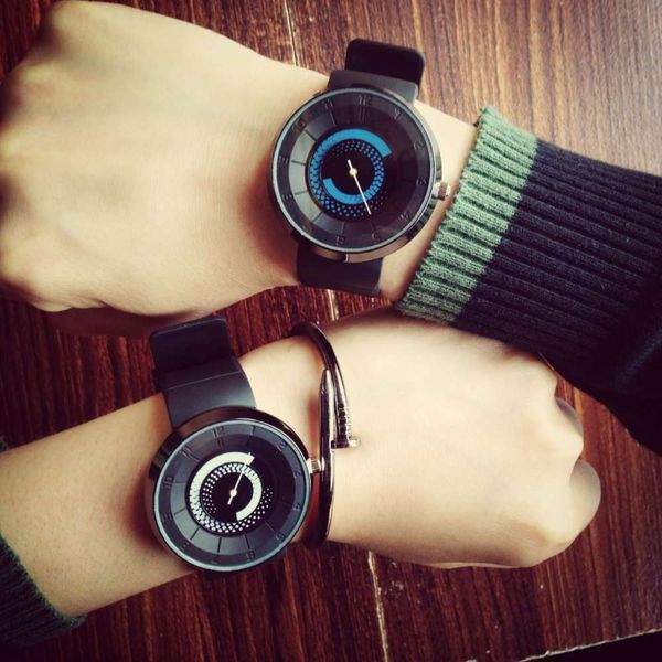 creative watch personalized quan zhilong's same men's turntable concept female students korean fashion trendfk6m, Slivery;brown
creative watch personalized quan zhilong's same men's turntable concept female students korean fashion trendfk6m, Slivery;brown