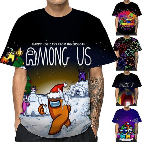 game among us 3d print t shirt male summer cartoon t-shirt men anime tshirt tee camiseta hombre harajuku streetwear, White;black
game among us 3d print t shirt male summer cartoon t-shirt men anime tshirt tee camiseta hombre harajuku streetwear, White;black