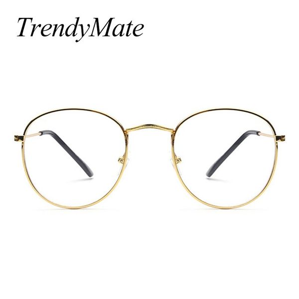 sunglasses vintage transparent women glasses metal frame optical round lens female men clear reading plain oversize 1297t, White;black
sunglasses vintage transparent women glasses metal frame optical round lens female men clear reading plain oversize 1297t, White;black