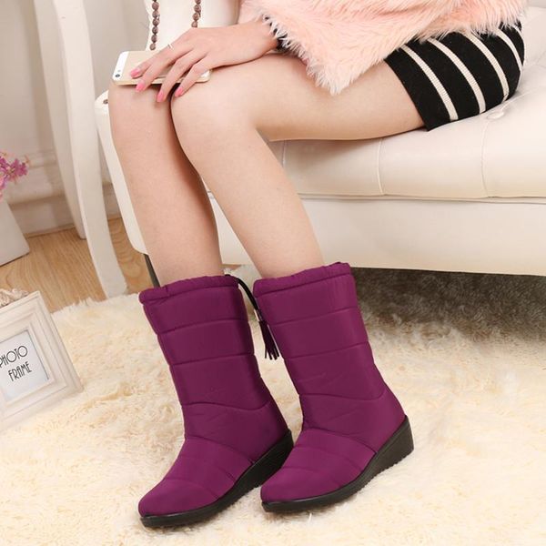 new women boots female mid-calf down winter boots waterproof warm girls snow ladies shoes woman warm fur botas mujer1, Black
new women boots female mid-calf down winter boots waterproof warm girls snow ladies shoes woman warm fur botas mujer1, Black