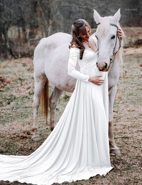 summer solid color women pregnant maternity lace floral long dress maxi gown pography prop sleeve off shoulder1 dresses, White
summer solid color women pregnant maternity lace floral long dress maxi gown pography prop sleeve off shoulder1 dresses, White