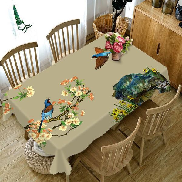 table cloth rectangular 3d fish birds printed tablecloth home protection and decoration elegant table cover
table cloth rectangular 3d fish birds printed tablecloth home protection and decoration elegant table cover
