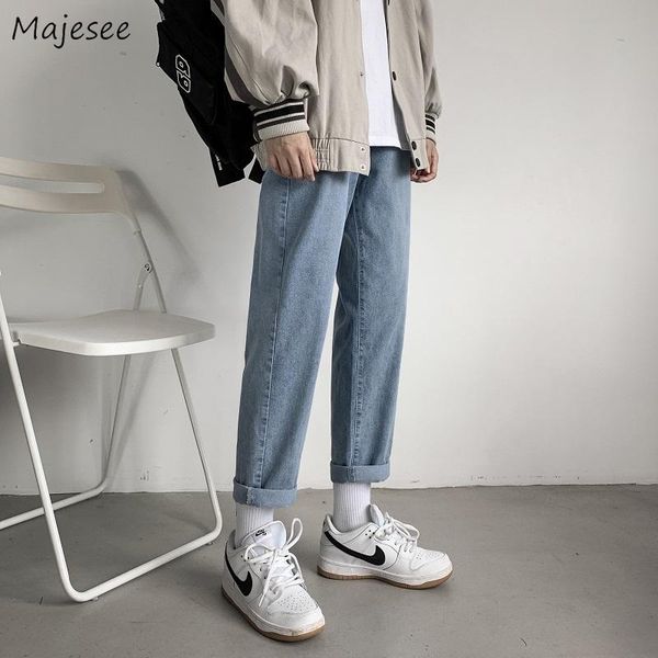 men's jeans men ankle-length leisure chic plus size 3xl vintage drawstring mens simple fashionable streetwear harajuku washed ulzzang, Blue
men's jeans men ankle-length leisure chic plus size 3xl vintage drawstring mens simple fashionable streetwear harajuku washed ulzzang, Blue