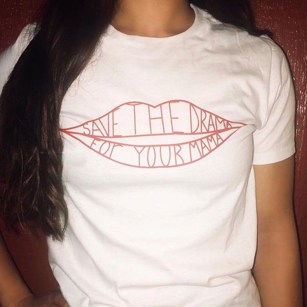 women's t-shirt save the drama for your mama t shirt women friends shirts tv show rachel green tumblr goth aesthetic clothes, White
women's t-shirt save the drama for your mama t shirt women friends shirts tv show rachel green tumblr goth aesthetic clothes, White