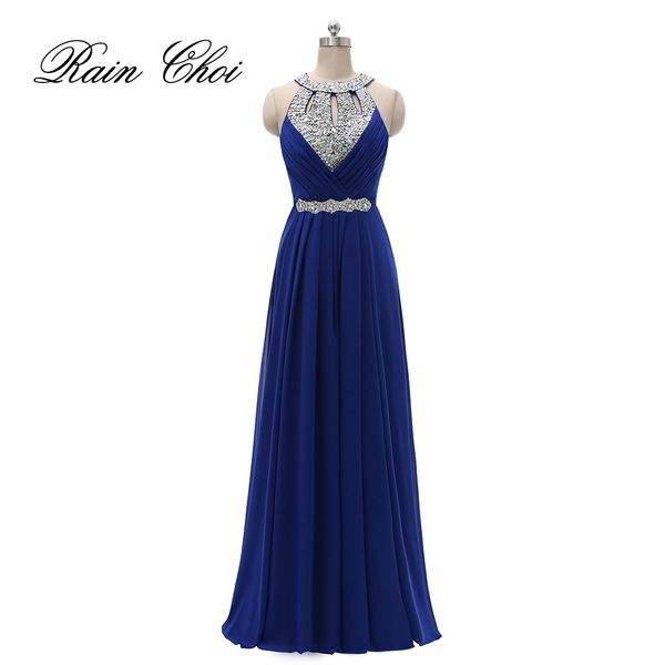 formal bridesmaid dress women halter wedding party gown chiffon long bridesmaid dresses y200109, White;black
formal bridesmaid dress women halter wedding party gown chiffon long bridesmaid dresses y200109, White;black