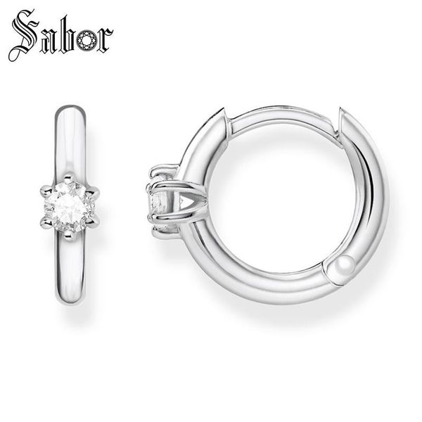 charm hoop earring creole white cz classic gift for women 925 sterling silver 2021 fashion jewelry, Golden
charm hoop earring creole white cz classic gift for women 925 sterling silver 2021 fashion jewelry, Golden