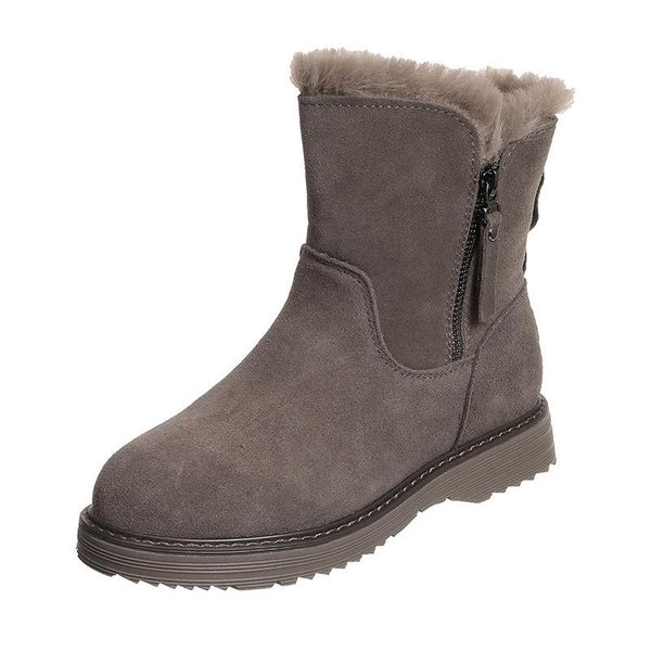 2020 new style women's snow boots casual cotton-padded shoes women's winter thick warm round head ankle boots, Black
2020 new style women's snow boots casual cotton-padded shoes women's winter thick warm round head ankle boots, Black