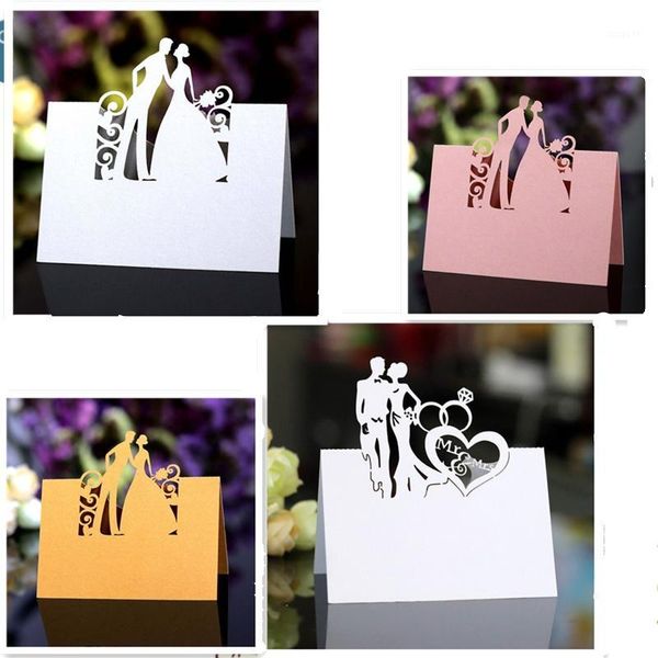 10pcs bride and groom laser cut seat card wedding business card wedding party table decoration decoration placement1
10pcs bride and groom laser cut seat card wedding business card wedding party table decoration decoration placement1
