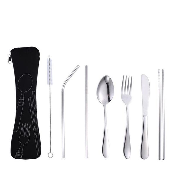 7pcs/set 4pcs/set stainless steel tableware set portable spoon fork knife lunch set travel tableware dinnerware w qyluwr item_home
7pcs/set 4pcs/set stainless steel tableware set portable spoon fork knife lunch set travel tableware dinnerware w qyluwr item_home