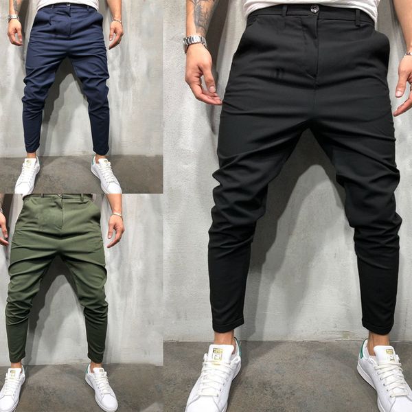 ffxzsj brand 2019 new straight fashion business casual trousers men's pants streetwear, Black
ffxzsj brand 2019 new straight fashion business casual trousers men's pants streetwear, Black