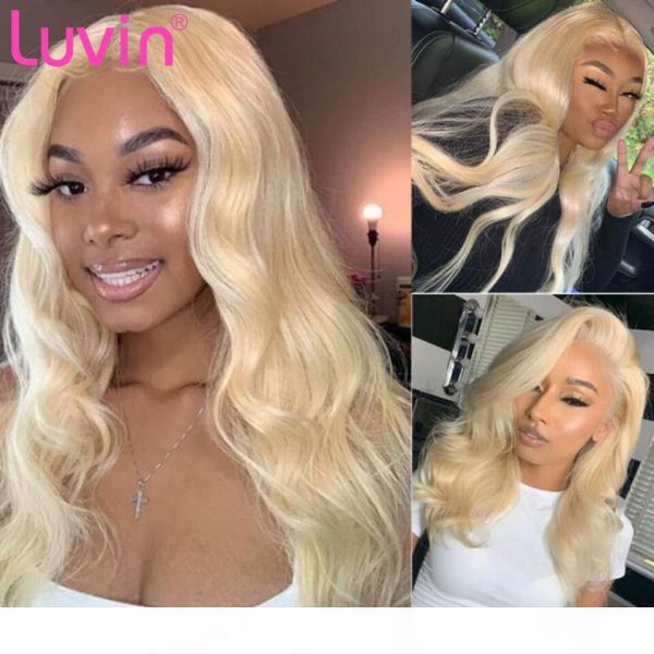 luvin hair blonde lace front wig human hair 8-30 inch body wave 613 lace front wig 13*4 frontal wigs for black women remy, Black;brown
luvin hair blonde lace front wig human hair 8-30 inch body wave 613 lace front wig 13*4 frontal wigs for black women remy, Black;brown