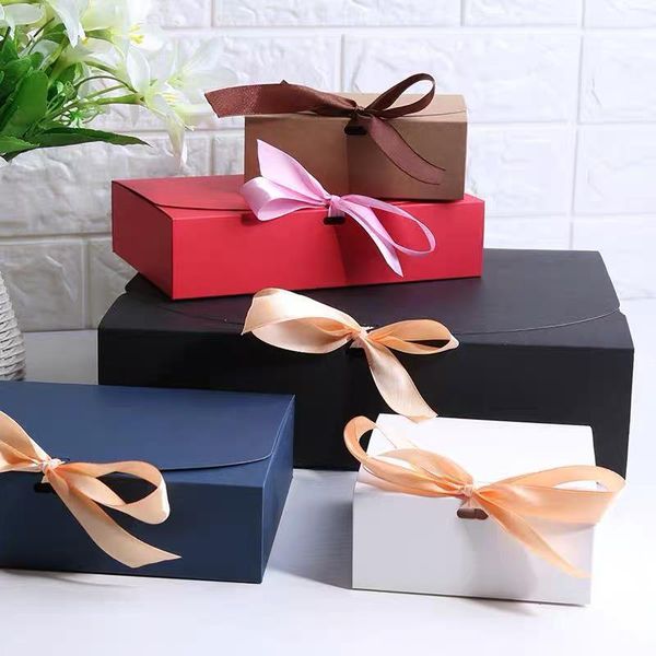 gift wrap 15pcs/lot white kraft paper box with ribbons black cake red blue wedding favors cookies candy packaging boxes1
gift wrap 15pcs/lot white kraft paper box with ribbons black cake red blue wedding favors cookies candy packaging boxes1