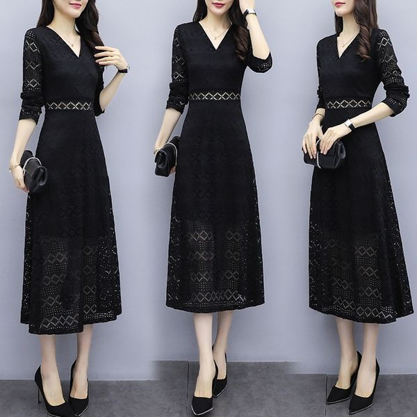 jofkf autumn style korean length skirtlace long skirtfashion style hollow for long sleeve new bottom lace dress out women's knee with a, Black;gray
jofkf autumn style korean length skirtlace long skirtfashion style hollow for long sleeve new bottom lace dress out women's knee with a, Black;gray
