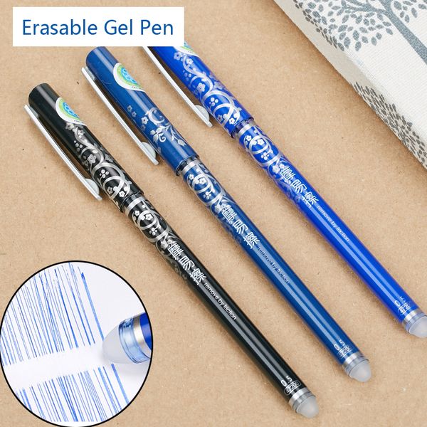12 pcs/lot vintage flower design magic erasable pen 0.5mm blue and black ink gel pens stationery office school supplies
12 pcs/lot vintage flower design magic erasable pen 0.5mm blue and black ink gel pens stationery office school supplies