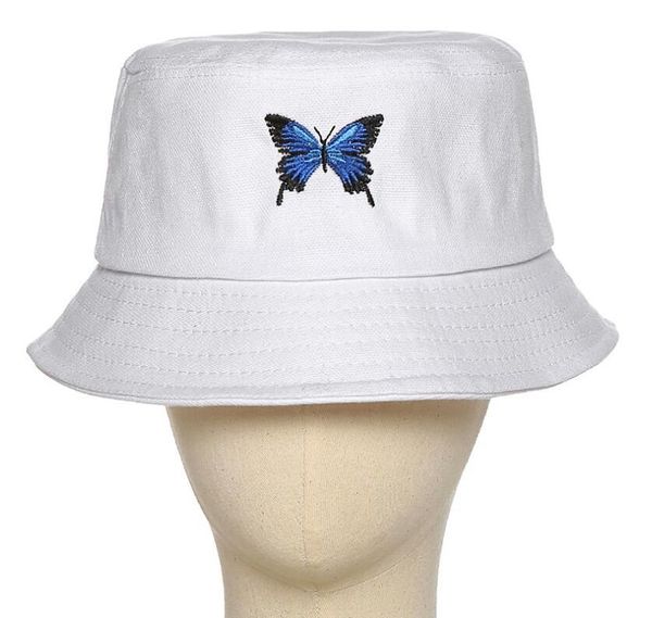 butterfly embroidery fisherman hat, Blue;gray
butterfly embroidery fisherman hat, Blue;gray