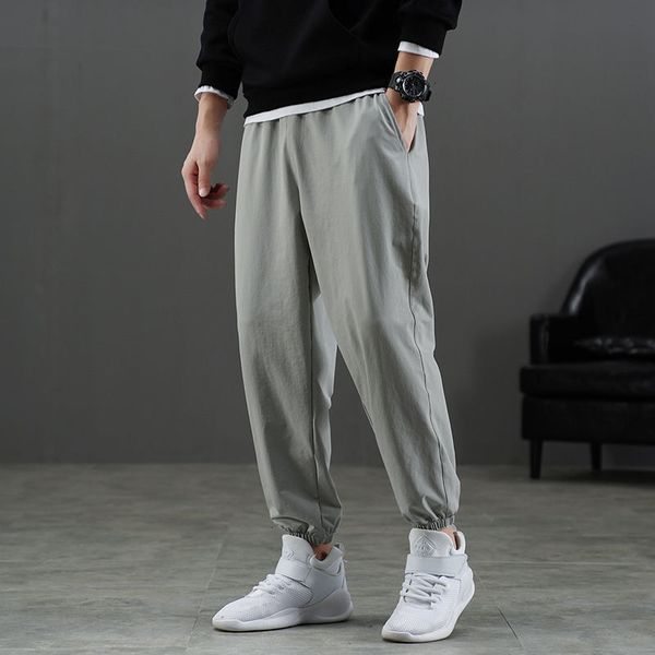 2021 men's trousers spring and winter new pants cut feet stretched out hare slacks clothing bdyc, Black
2021 men's trousers spring and winter new pants cut feet stretched out hare slacks clothing bdyc, Black