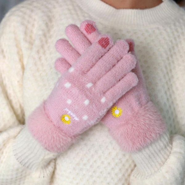 women' cashmere knitted winter gloves cashmere knitted women autumn winter daisy warm thick gloves touch screen skiing, Blue;gray
women' cashmere knitted winter gloves cashmere knitted women autumn winter daisy warm thick gloves touch screen skiing, Blue;gray