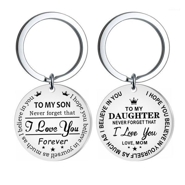 keychains doradeer silver color keychain women to my son daughter key chain bags boy stainless ring alloy pendant accessories brelok1
keychains doradeer silver color keychain women to my son daughter key chain bags boy stainless ring alloy pendant accessories brelok1