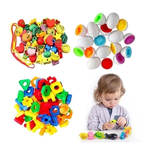 montessori early educational toys for baby kids colors shapes learning plastic scraw smart egg stringing beaded toys blocks gyh y200428
montessori early educational toys for baby kids colors shapes learning plastic scraw smart egg stringing beaded toys blocks gyh y200428