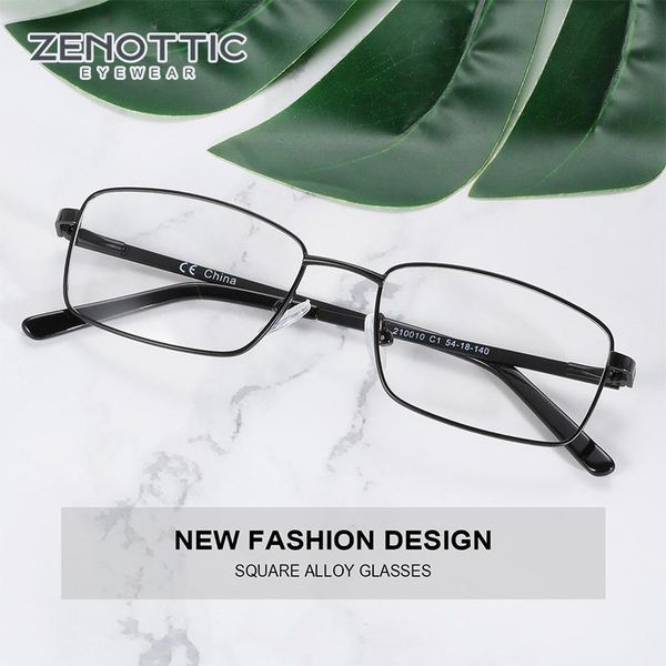 zenottic metal square glasses frame men business style male square ultralight eye optical myopia eyewear prescription eyeglasses, Black
zenottic metal square glasses frame men business style male square ultralight eye optical myopia eyewear prescription eyeglasses, Black