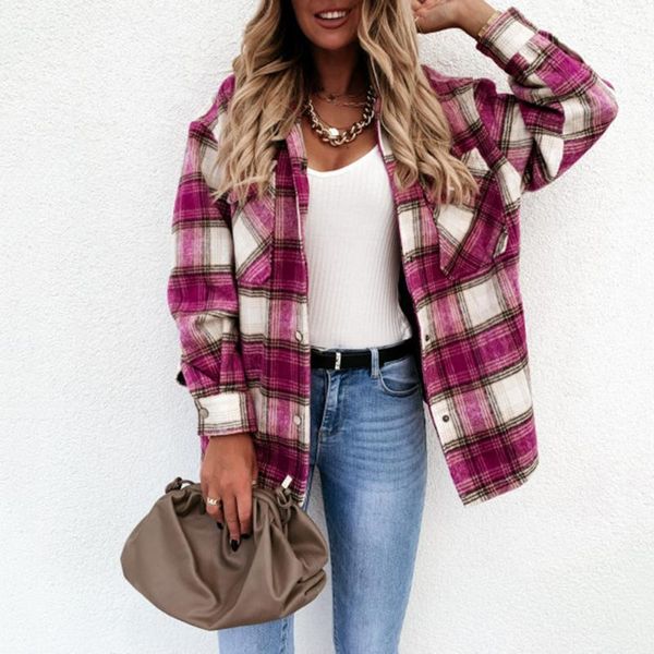 elegant turn-down collar coats women vintage plaid print jackets ladies winter pockets jackets outerwear manteau femme d301, Black;brown
elegant turn-down collar coats women vintage plaid print jackets ladies winter pockets jackets outerwear manteau femme d301, Black;brown