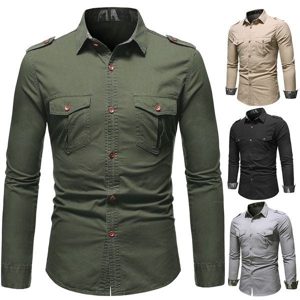warm polyester chest pockets wholesale men's casual shirts jacket for spring and autumn, White;black
warm polyester chest pockets wholesale men's casual shirts jacket for spring and autumn, White;black