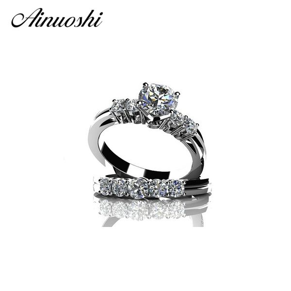 real 925 sterling silver women wedding ring set fashion engagement ring set jewelry classic 1 carat nscd wedding rings set y200106, Slivery;golden
real 925 sterling silver women wedding ring set fashion engagement ring set jewelry classic 1 carat nscd wedding rings set y200106, Slivery;golden