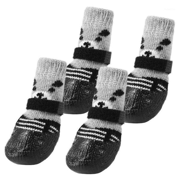 popetpop 4pcs pet dog puppy cat non-slip cotton socks with cartoon prints size (black)1
popetpop 4pcs pet dog puppy cat non-slip cotton socks with cartoon prints size (black)1