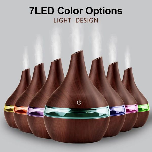 300ml usb electric aroma air diffuser wood grain ultrasonic air humidifier cool mist maker with 7 colors lights for home
300ml usb electric aroma air diffuser wood grain ultrasonic air humidifier cool mist maker with 7 colors lights for home