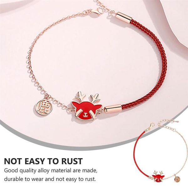 xmas wrist chain adjustable elk bracelet christmas couple bracelet elk red rope wristband student bracelet wrist decor(red) wmtqwf xhhair
xmas wrist chain adjustable elk bracelet christmas couple bracelet elk red rope wristband student bracelet wrist decor(red) wmtqwf xhhair