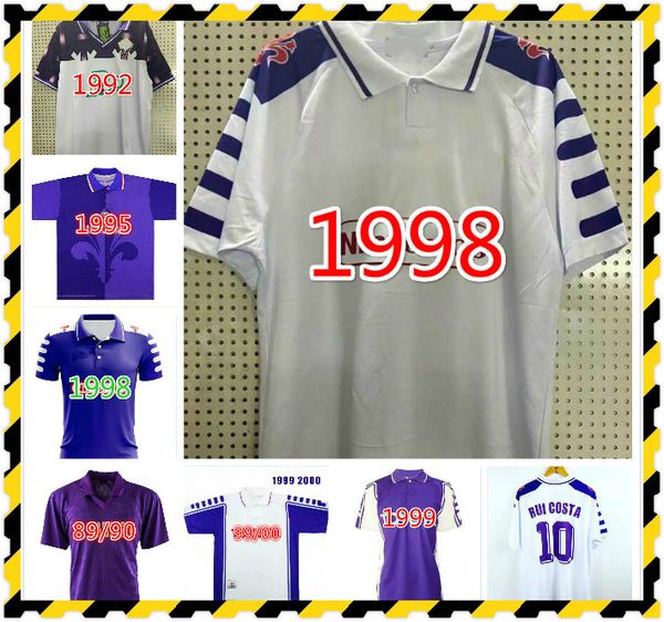 1989 1992 1995 1998 retro fiorentina soccer jerseys batistuta rui costa chiesa laudrup mijatovic football camiseta classic shirt vintage kit, Black;yellow
1989 1992 1995 1998 retro fiorentina soccer jerseys batistuta rui costa chiesa laudrup mijatovic football camiseta classic shirt vintage kit, Black;yellow