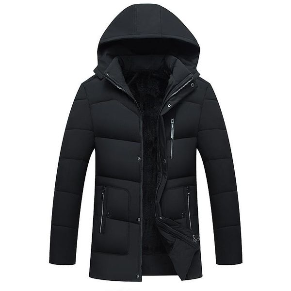 men's down & parkas winter jacket men padded parka russia man coat artificial fur big pockets medium-long thick snowjacket, Black
men's down & parkas winter jacket men padded parka russia man coat artificial fur big pockets medium-long thick snowjacket, Black
