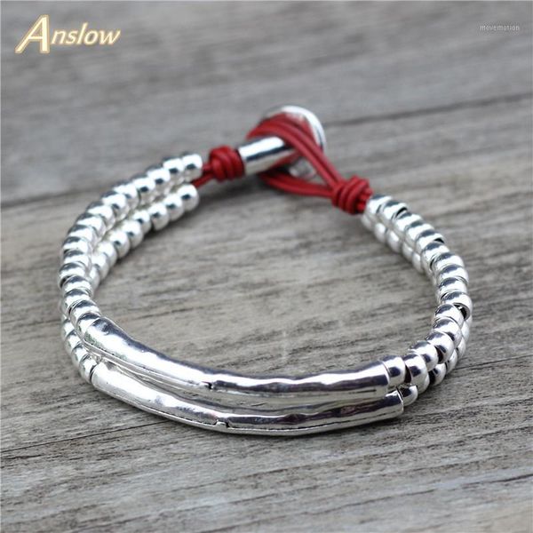 anslow trendy handmade vintage 2 layers beads bijoux jewelry charm bracelets for women men's couple christmas gift low0821lb1, Golden;silver
anslow trendy handmade vintage 2 layers beads bijoux jewelry charm bracelets for women men's couple christmas gift low0821lb1, Golden;silver