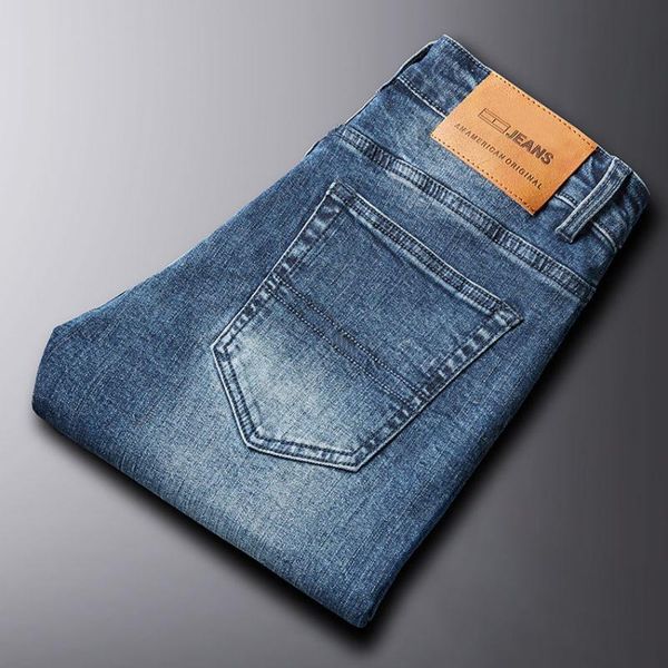 new autumn men's jeans slim elastic tommi brands fashion business trousers classic style winter cotton jeans denim pants, Blue
new autumn men's jeans slim elastic tommi brands fashion business trousers classic style winter cotton jeans denim pants, Blue