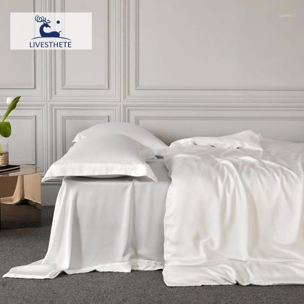 liv-esthete noble white 100% mulberry silk bedding set luxury duvet cover healthy king bedroom bed linen set women men1
liv-esthete noble white 100% mulberry silk bedding set luxury duvet cover healthy king bedroom bed linen set women men1