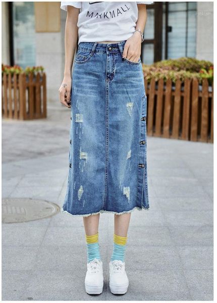 new plus size breasted relaxed casual denim jeans skirts long maxi female spring summer for womens skirt faldas mujer 20161, Black
new plus size breasted relaxed casual denim jeans skirts long maxi female spring summer for womens skirt faldas mujer 20161, Black