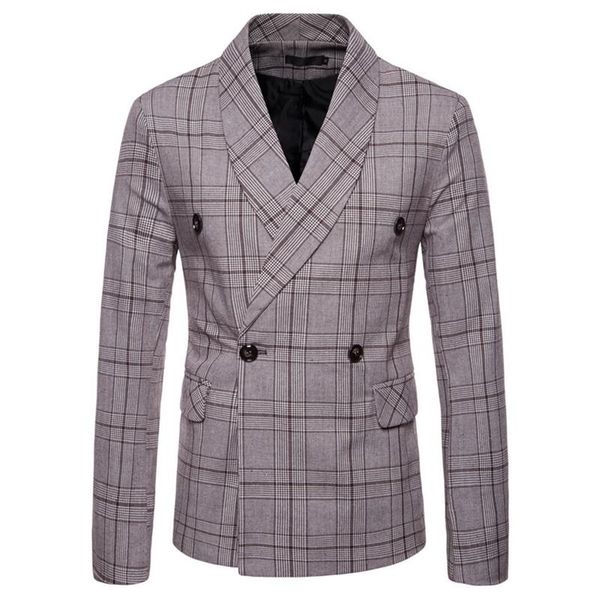 men's suits & blazers mens blazer jacket arrival spring autumn 2021 plaid double-breasted suit, White;black
men's suits & blazers mens blazer jacket arrival spring autumn 2021 plaid double-breasted suit, White;black