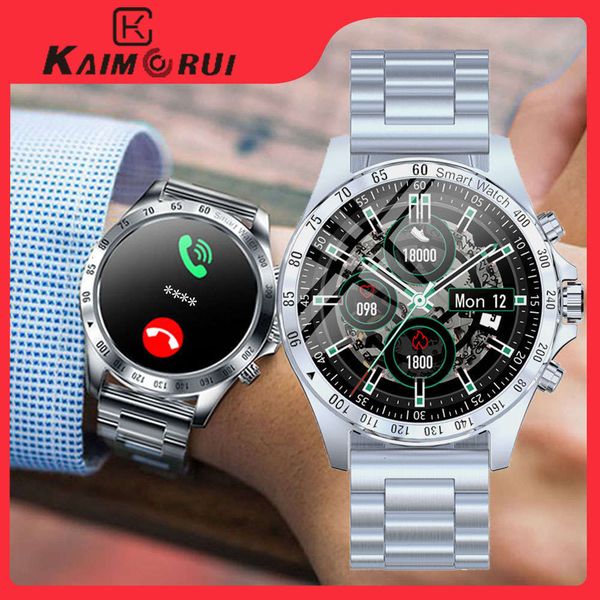 kaimorui - smart electronic men's watch, fitns wristband, blood prsure, android, ios, 2021bgt