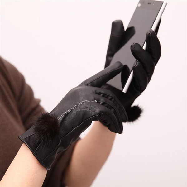 five fingers gloves touch screen women' leather gloves, ball, warm autumn and winter plus velvet thickening cycling d36, Blue;gray
five fingers gloves touch screen women' leather gloves, ball, warm autumn and winter plus velvet thickening cycling d36, Blue;gray