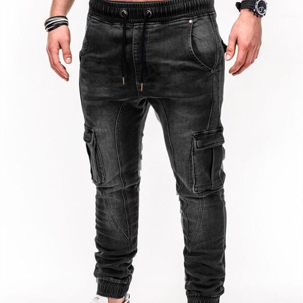men elastic waist skinny jeans men 2020 stretch ripped pants streetwear mens denim jeans with pockets1, Blue
men elastic waist skinny jeans men 2020 stretch ripped pants streetwear mens denim jeans with pockets1, Blue
