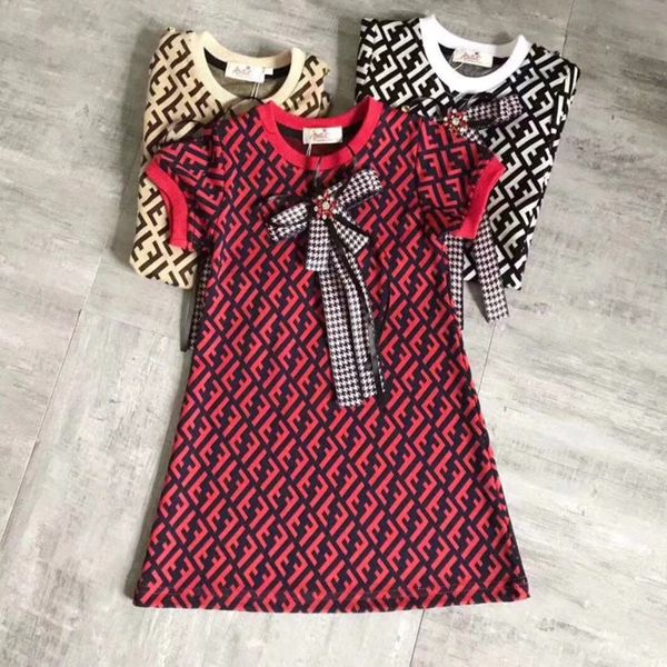 2020 fashion dresses summer baby girl dresses knitted short sleeve letter printed princess dresses for kids designer clothes gi, Red;yellow
2020 fashion dresses summer baby girl dresses knitted short sleeve letter printed princess dresses for kids designer clothes gi, Red;yellow
