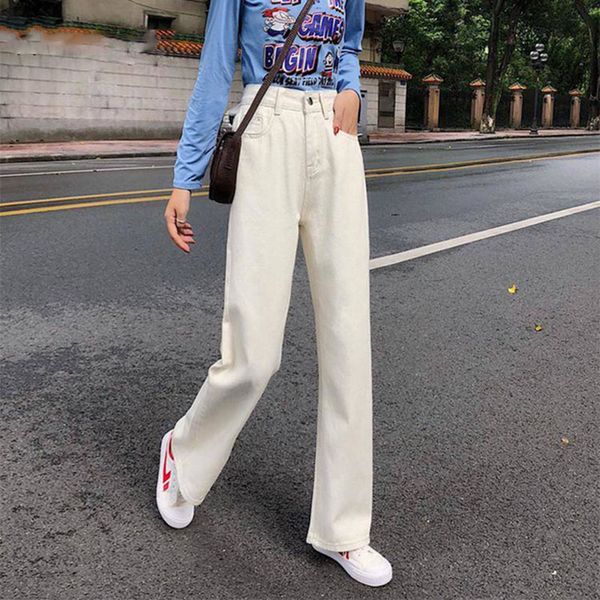 women straight loose harajuku womens long trousers all-match korean style chic casual simple student streetwear, Blue
women straight loose harajuku womens long trousers all-match korean style chic casual simple student streetwear, Blue