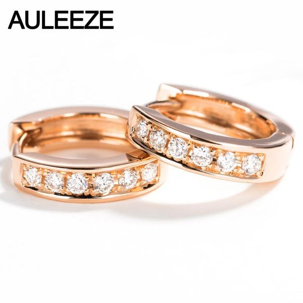 hoop & huggie auleeze genuine natural real diamond g/si wedding earrings classic 18k solid rose gold for women fine jewelry, Golden;silver
hoop & huggie auleeze genuine natural real diamond g/si wedding earrings classic 18k solid rose gold for women fine jewelry, Golden;silver