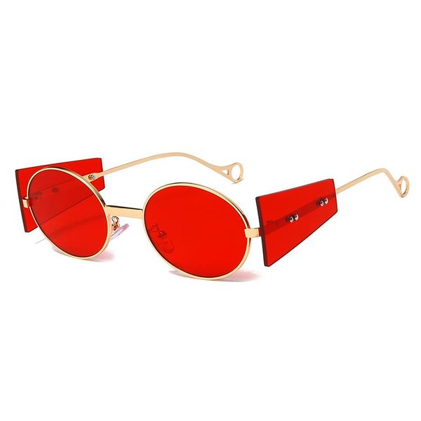 fashion steampunk sunglasses brand design men women metal punk sun glasses vintage round shades uv400 eyewear gafas de sol, White;black
fashion steampunk sunglasses brand design men women metal punk sun glasses vintage round shades uv400 eyewear gafas de sol, White;black